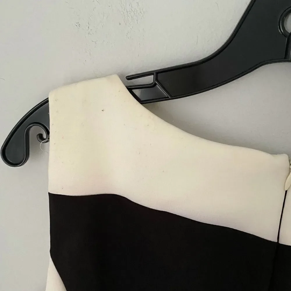 American Living Women's Sleeveless Black and White A Line Sheath Dress size 16 - Picture 4 of 6